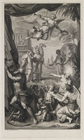 KG 11716
<br/>
Titelblad van 'Voyage de Corneille le Brun'
<br/>
<em>Picart, Bernard (1673-1733)</em>